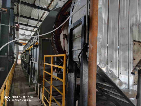 名稱：砷灰硫酸化燒成脫砷，規格：?2.2×24米燃氣